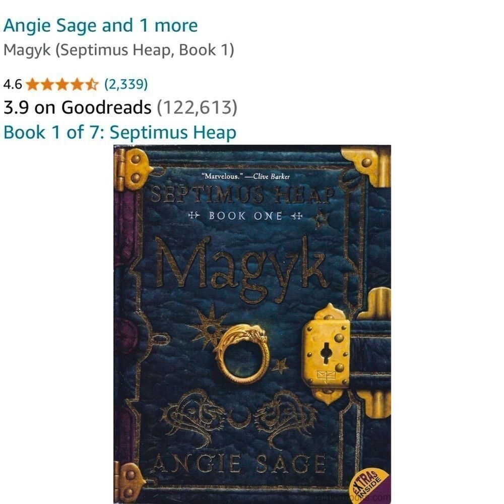 NWT Book 1 Magyc And Book 2 Flyte - Septimus Heap Books By‎ Angie Sage